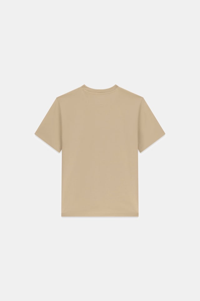 T-shirt com logo bordado