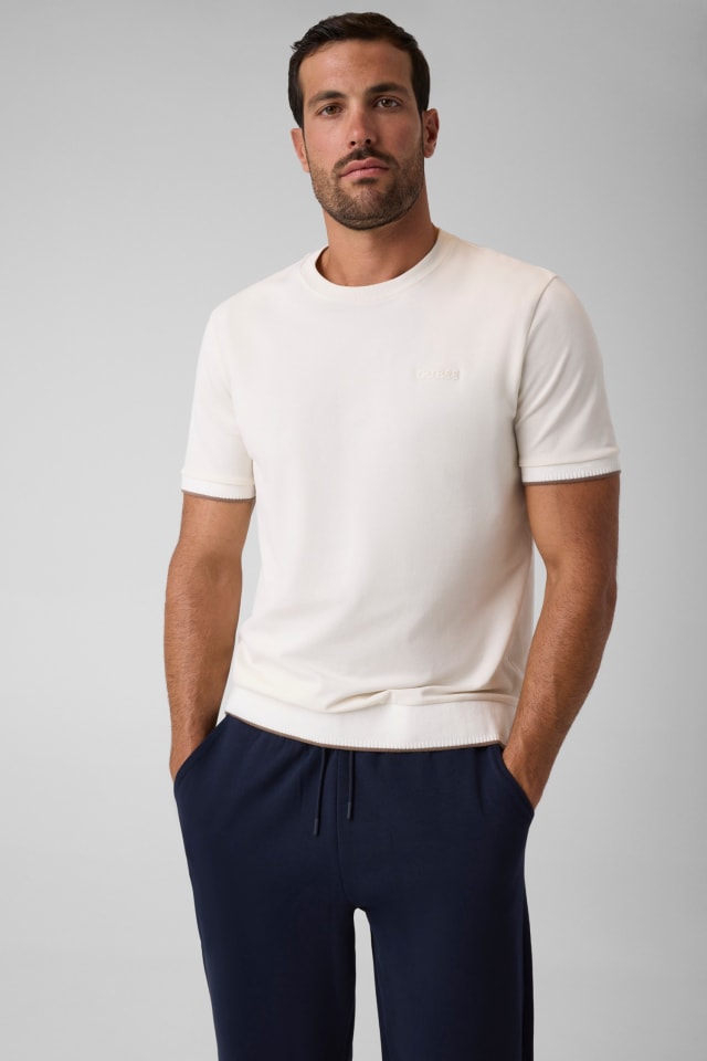 Cotton-blend t-shirt