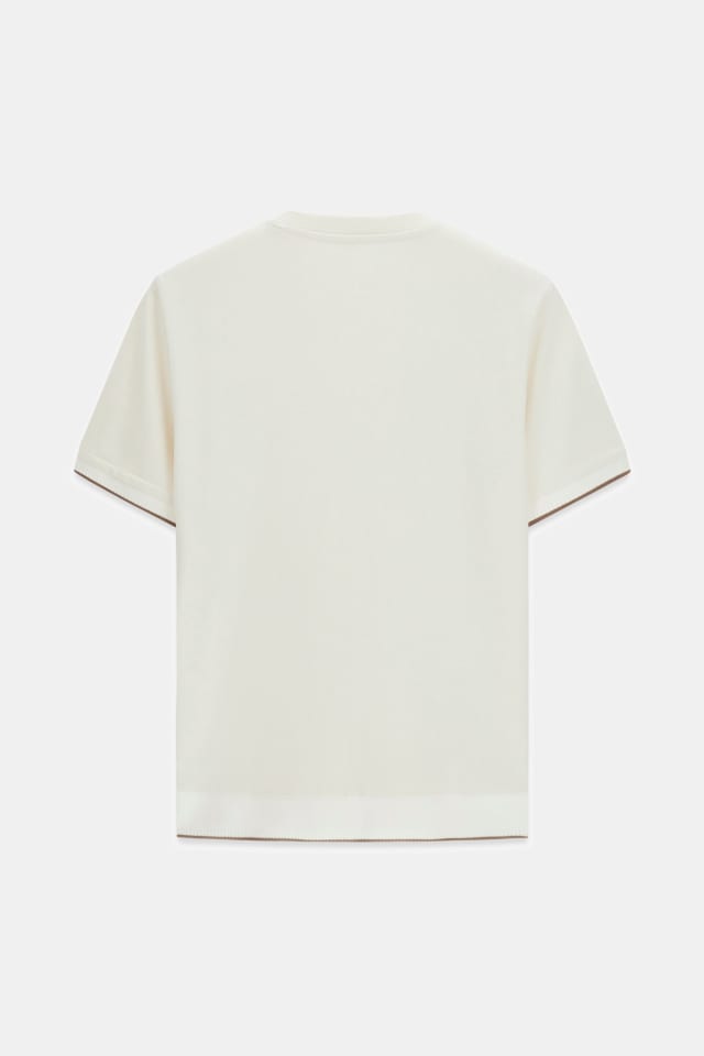 Camiseta de mezcla de algodón