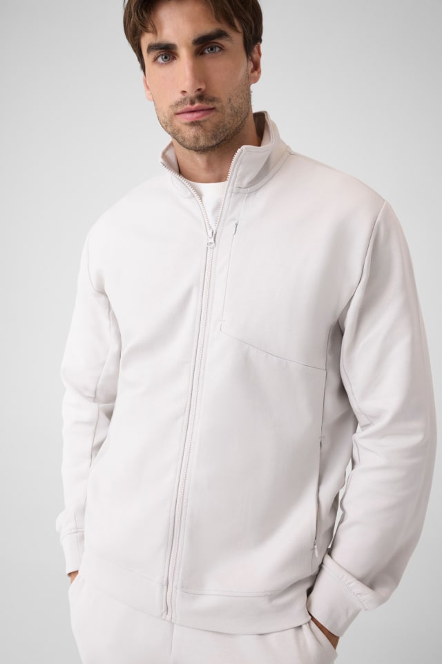 Felpa con zip completa
