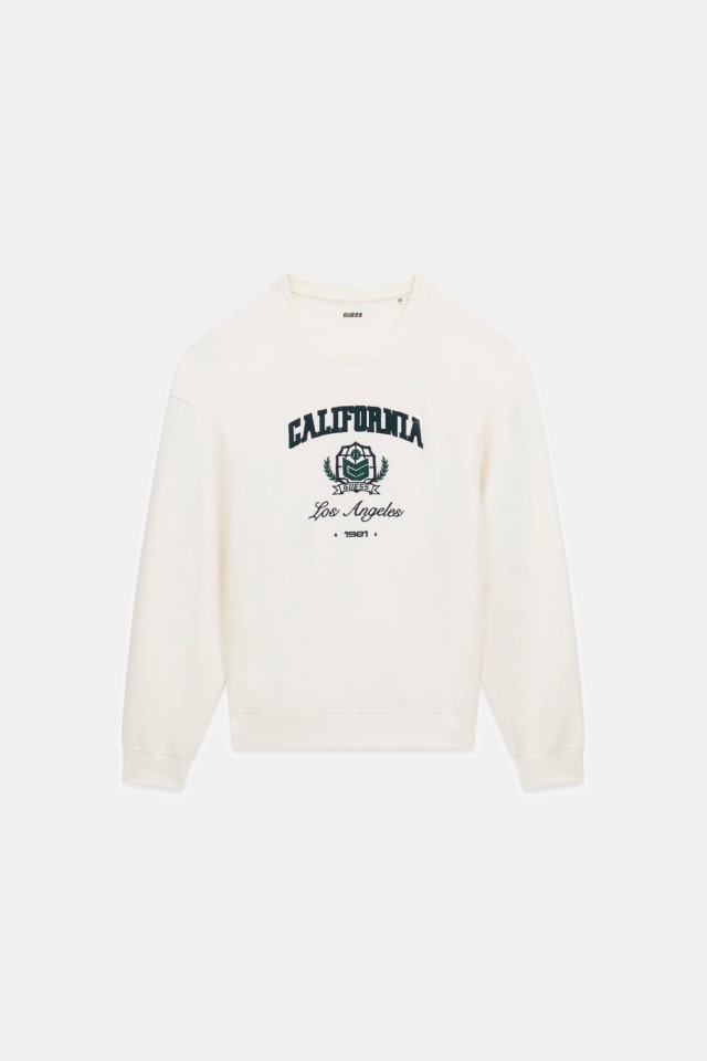Sudadera con logo bordado