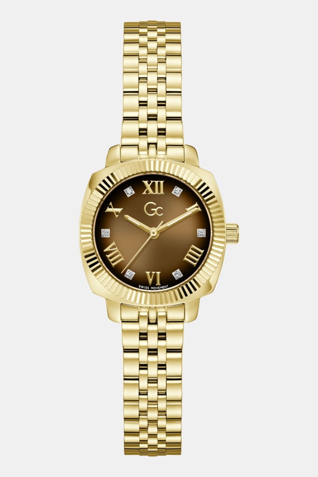 Montre analogique en acier inoxydable GC 28 mm