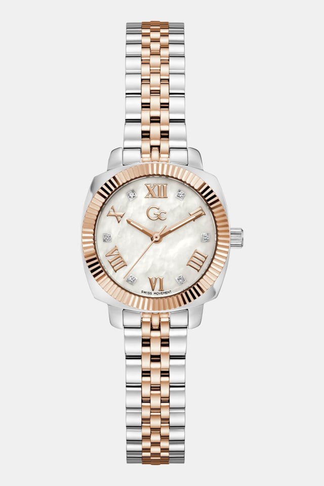 Montre analogique en acier inoxydable GC 28 mm