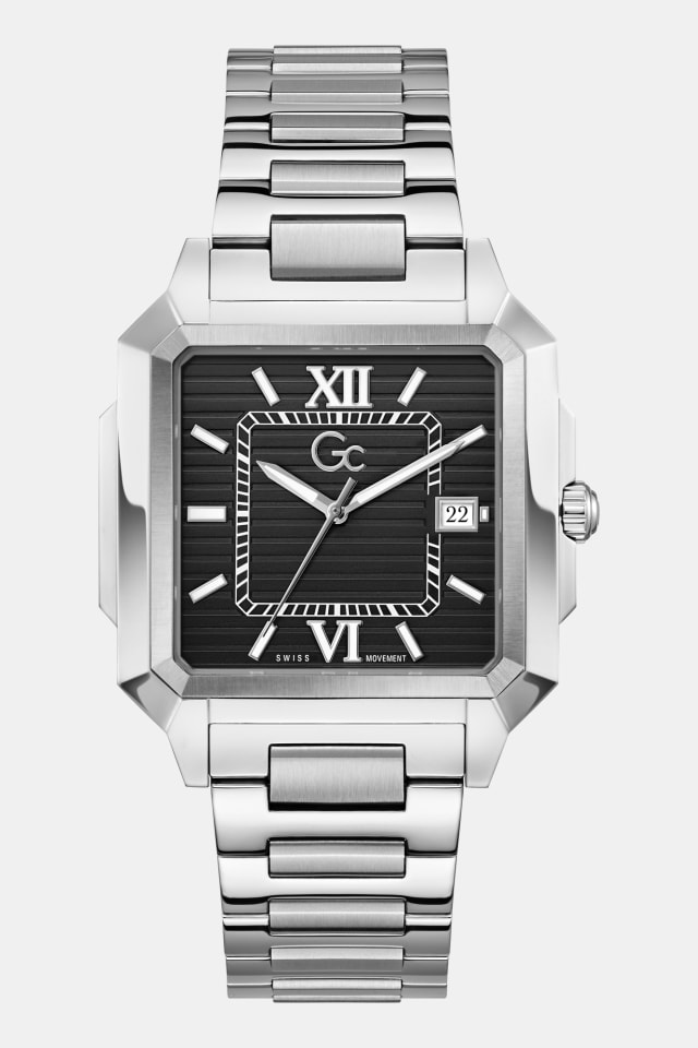 Montre analogique en acier inoxydable GC 41 mm