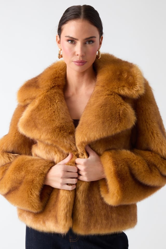 MARCIANO by GUESS® New Gwenda Faux-Fur Jacket