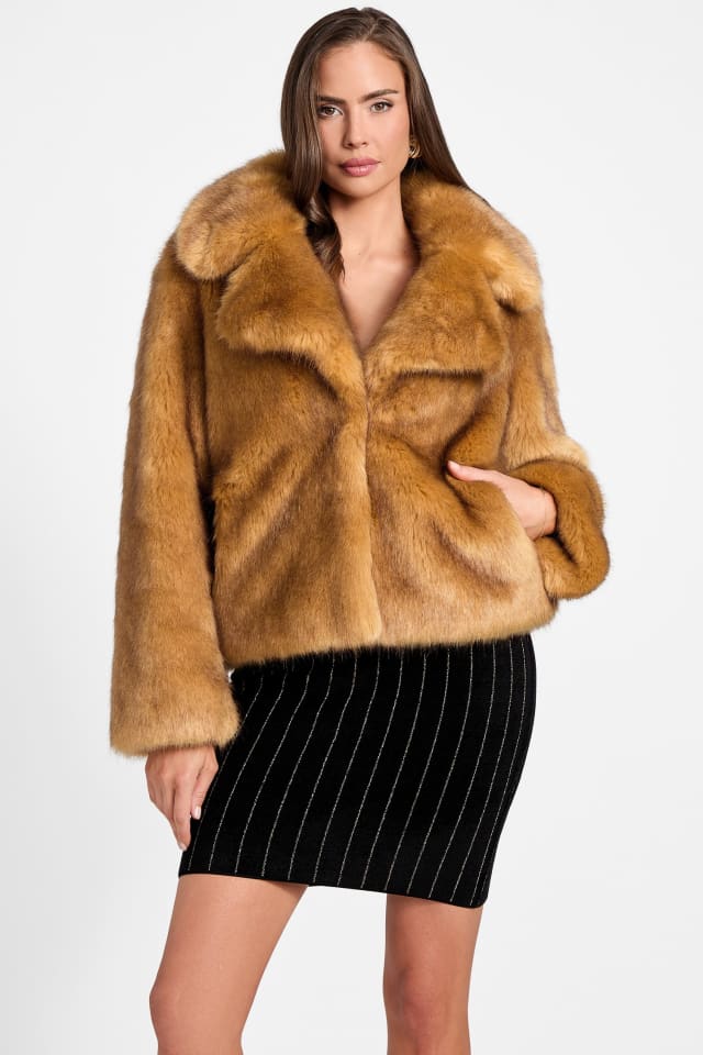 MARCIANO by GUESS® New Gwenda Faux-Fur Jacket
