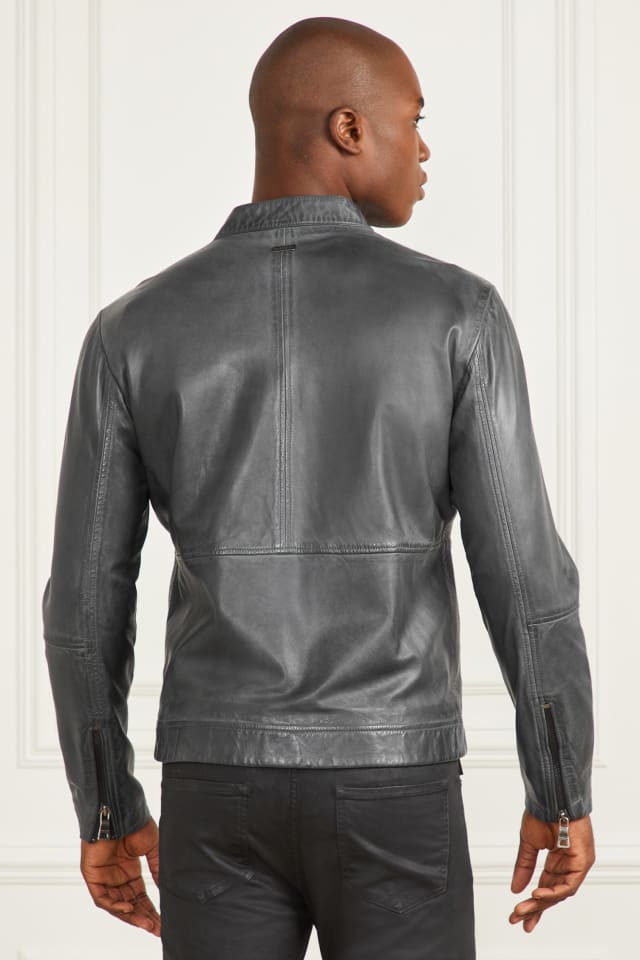MARCIANO by GUESS® Leather Biker Jacket