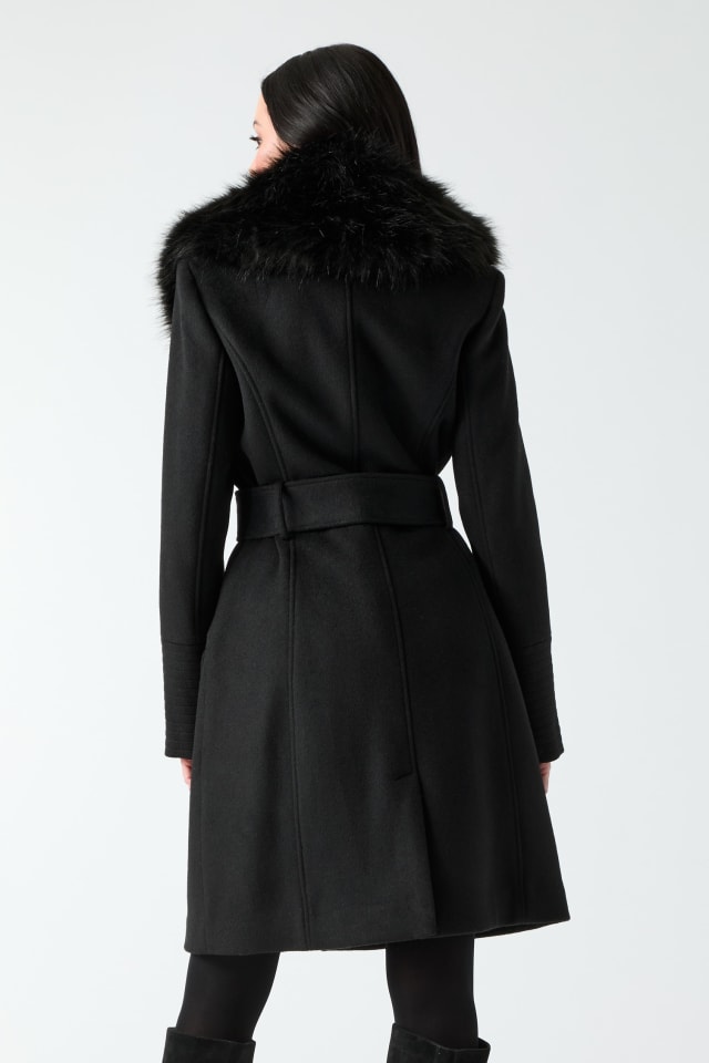 MARCIANO by GUESS® Loreta Wool-Blend Coat