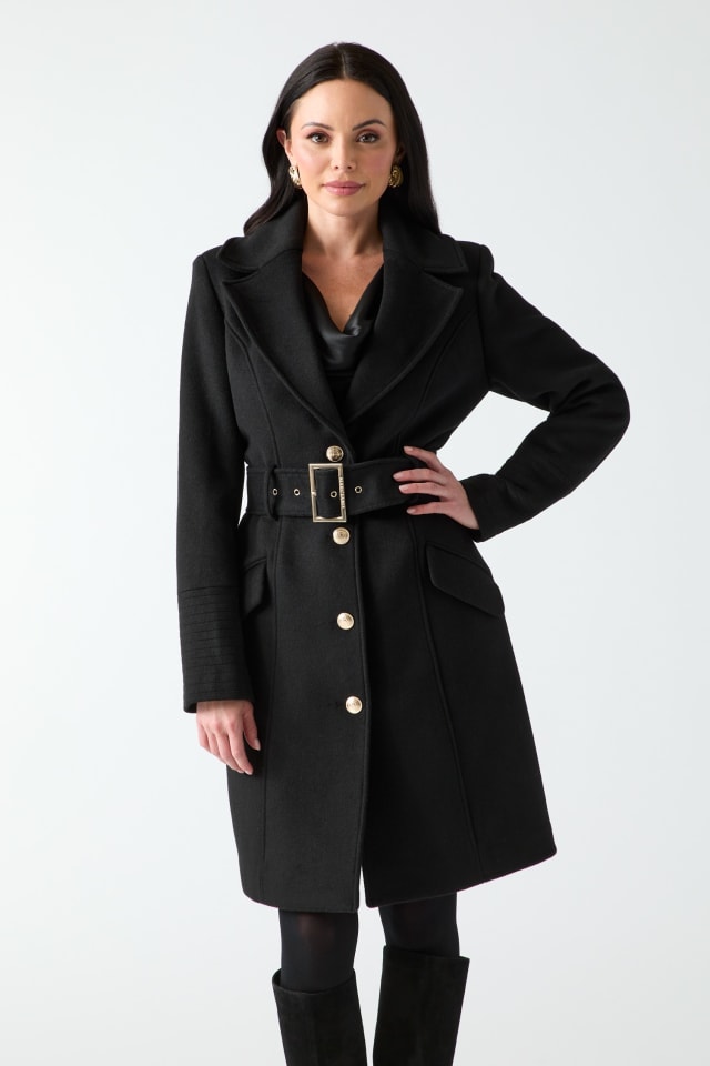MARCIANO by GUESS® Loreta Wool-Blend Coat