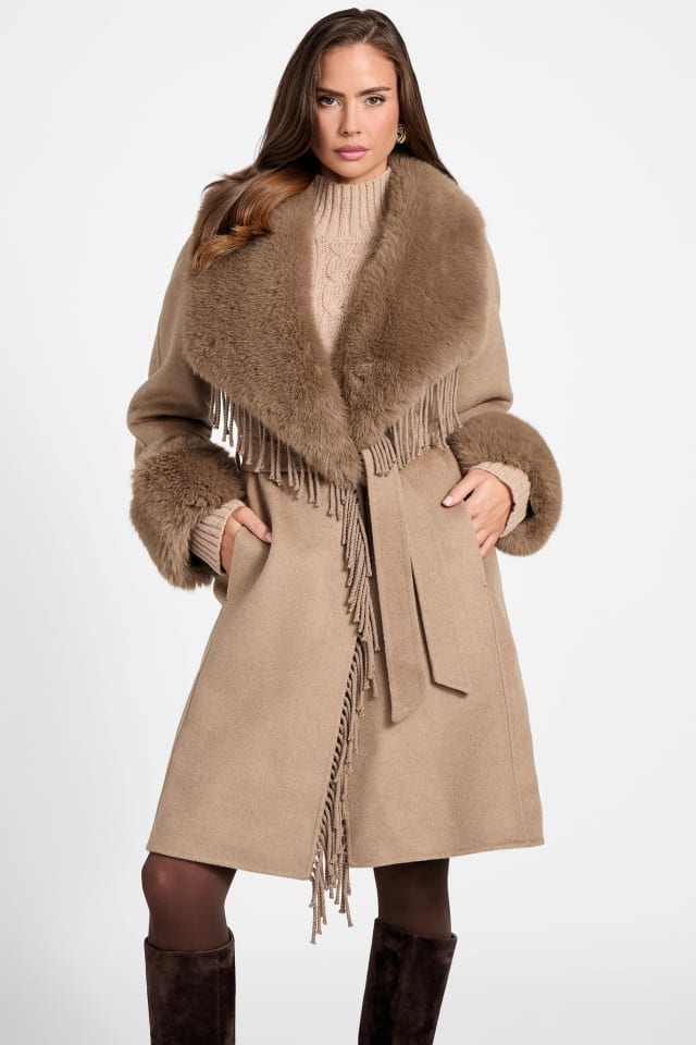 MARCIANO by GUESS® Liliana Wool-Blend Coat