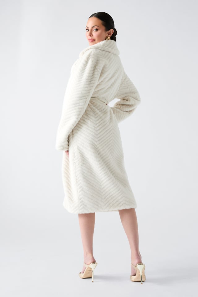 MARCIANO by GUESS® Claire Faux-Fur Coat