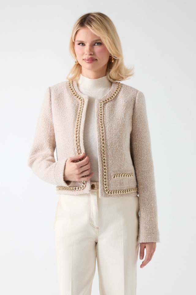 MARCIANO by GUESS® Helene Cropped Tweed Jacket
