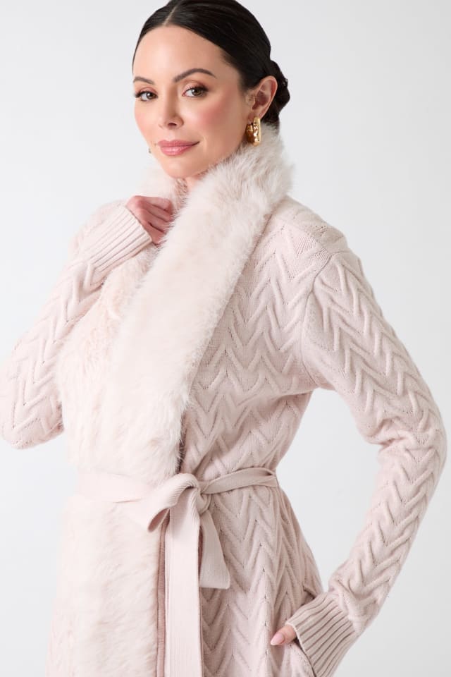 MARCIANO by GUESS® Paula Wrap Cardigan Coat
