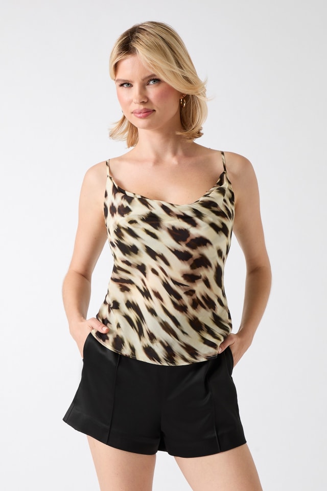 Sierra Animal Print Top