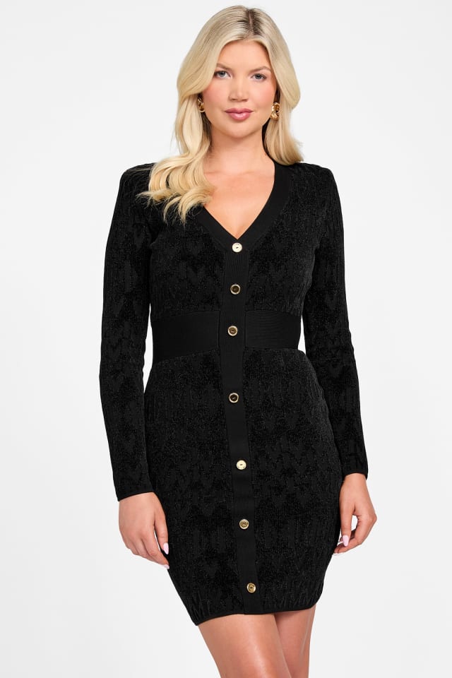 MARCIANO by GUESS Marciano monogram sweater dress