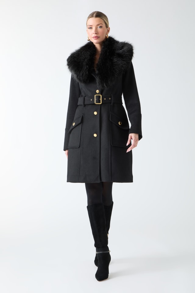MARCIANO by GUESS® New Wool-Blend Alice Coat