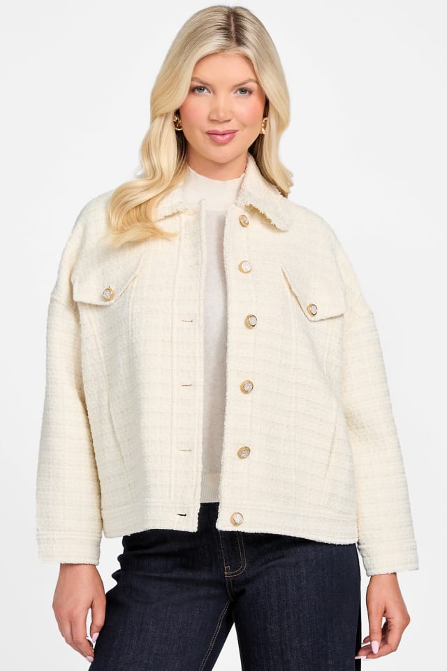 Eco Sue Oversized Tweed Jacket