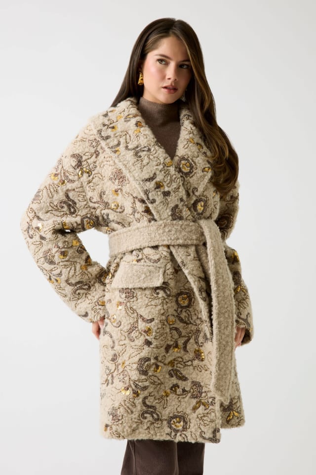 Sylvia Embroidered Coat