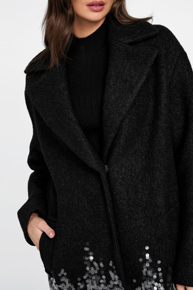 MARCIANO by GUESS® Vicky Sequin Knit Coat