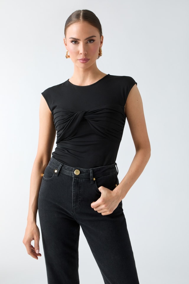 アユマン MARCIANO by GUESS® Eco Amelia Twist-Front Top