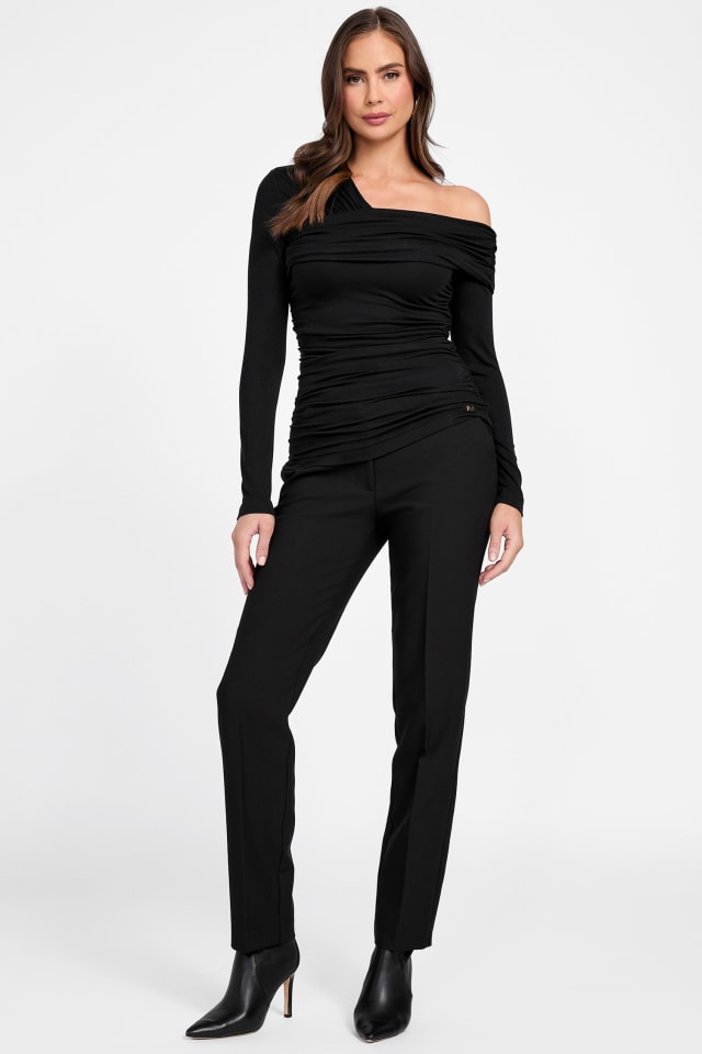 GUESS® Eco Astrid Asymmetric Draped Top Women