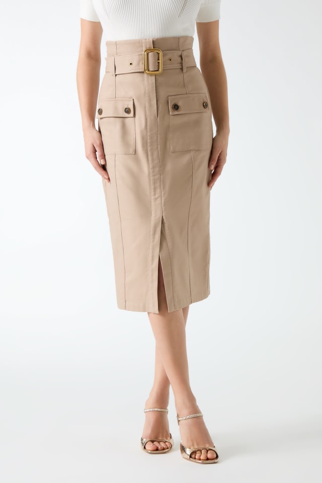 Cindy Belted Cargo Skirt