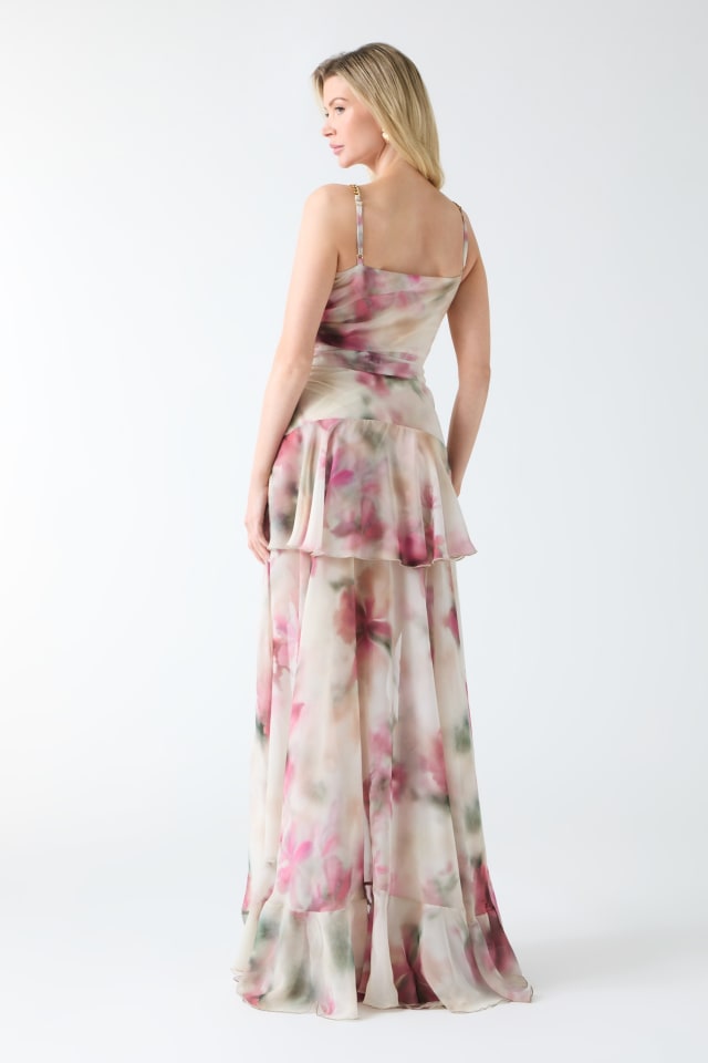 MARCIANO by GUESS® Eco Kendall Printed High-Low Dress