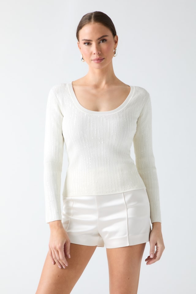 Musique Sequin Sweater