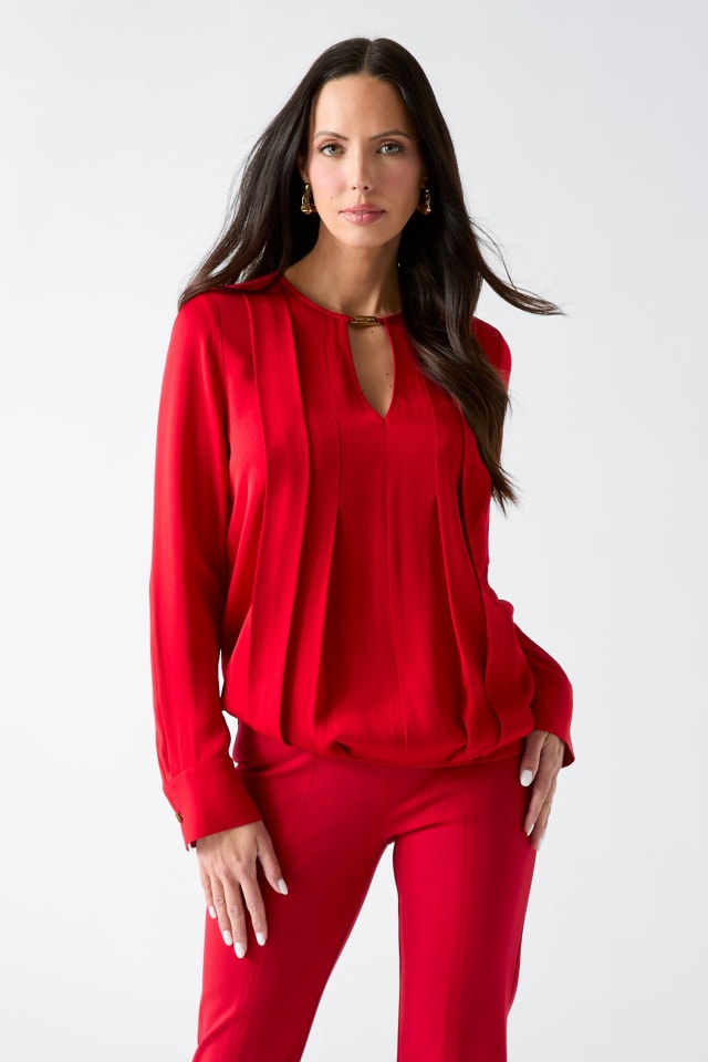 Anita Keyhole Blouse