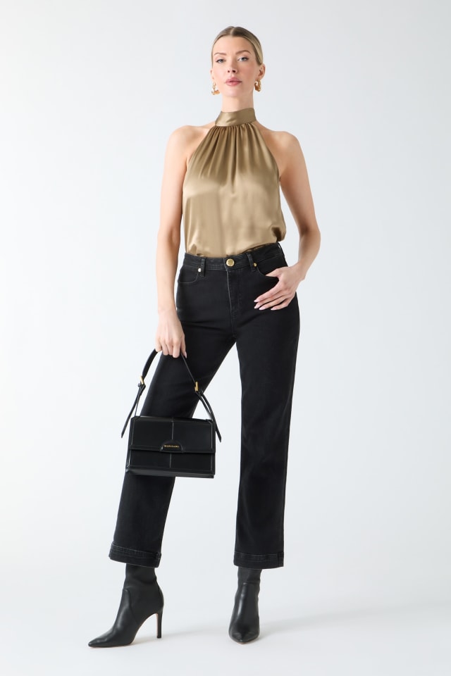 GUESS® Elisa Silk Halter Top Women