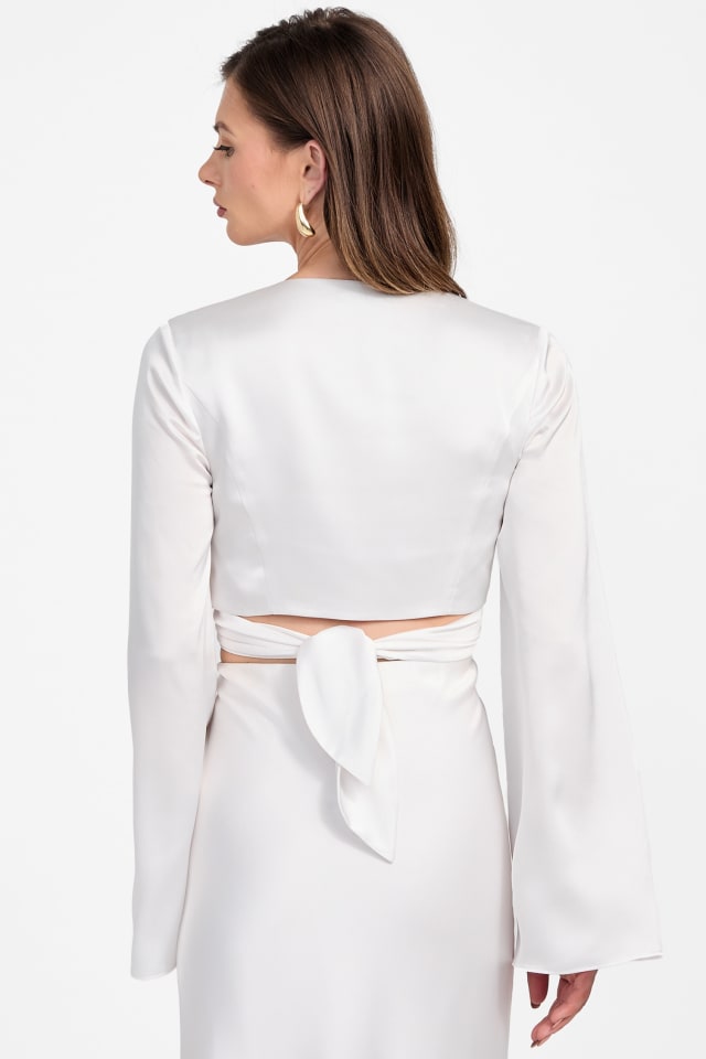 GUESS® Eco Monica Tie-Front Top Women
