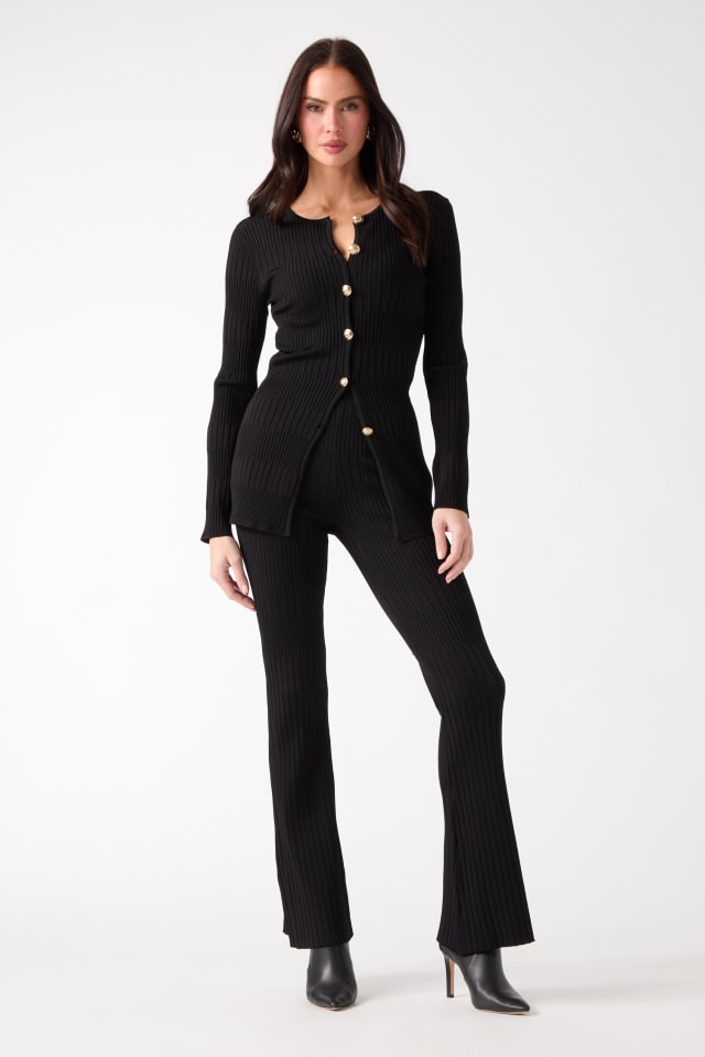 GUESS® Janet Ribbed Sweater Top Women