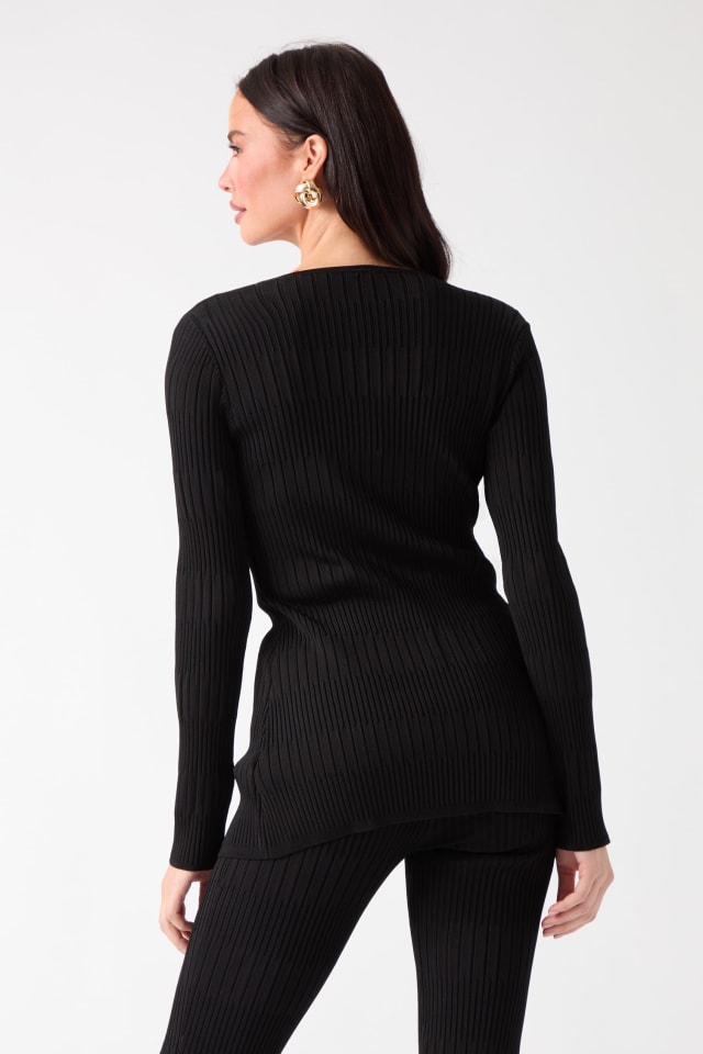 GUESS® Janet Ribbed Sweater Top Women
