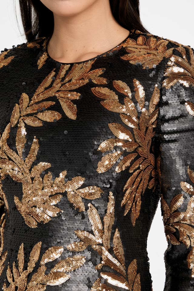 MARCIANO by GUESS® Daisy Sequin Mini Dress