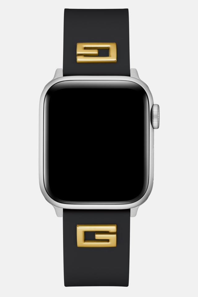 Bracelet en silicone noir de 38 - 40 mm pour Apple Watch&reg;