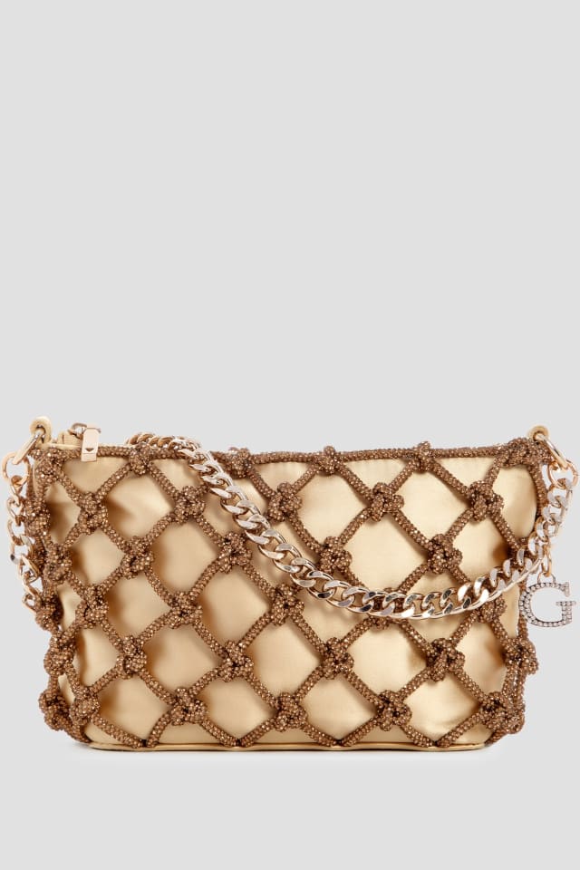 GUESS® Zalina Top-Zip Shoulder Bag
