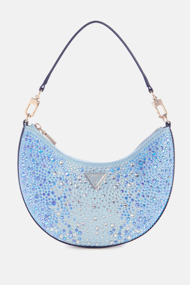 Sac Hobo Tasmin &agrave; strass