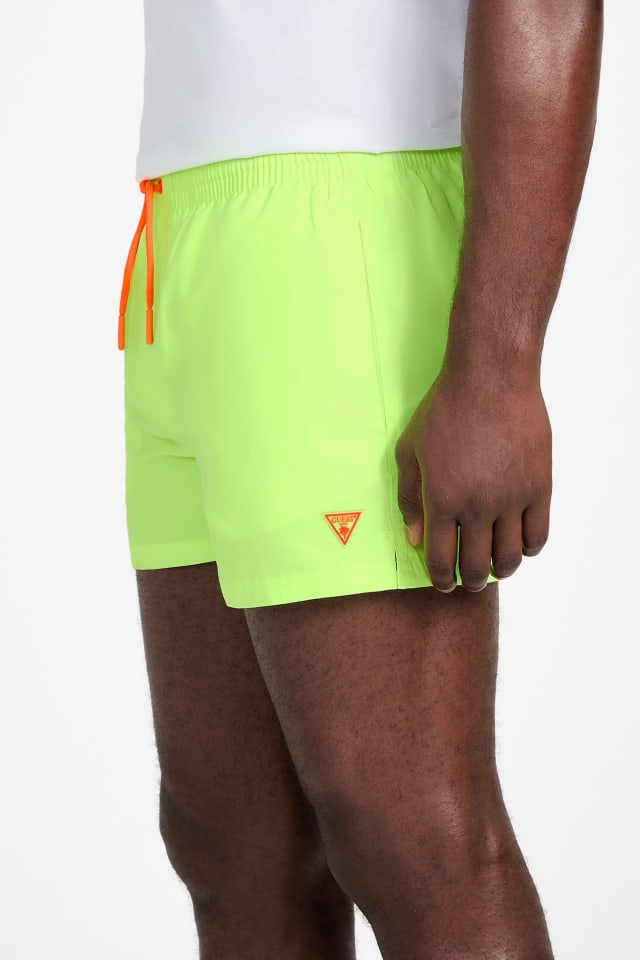 GUESS® Eco Neon Swim Trunks Men