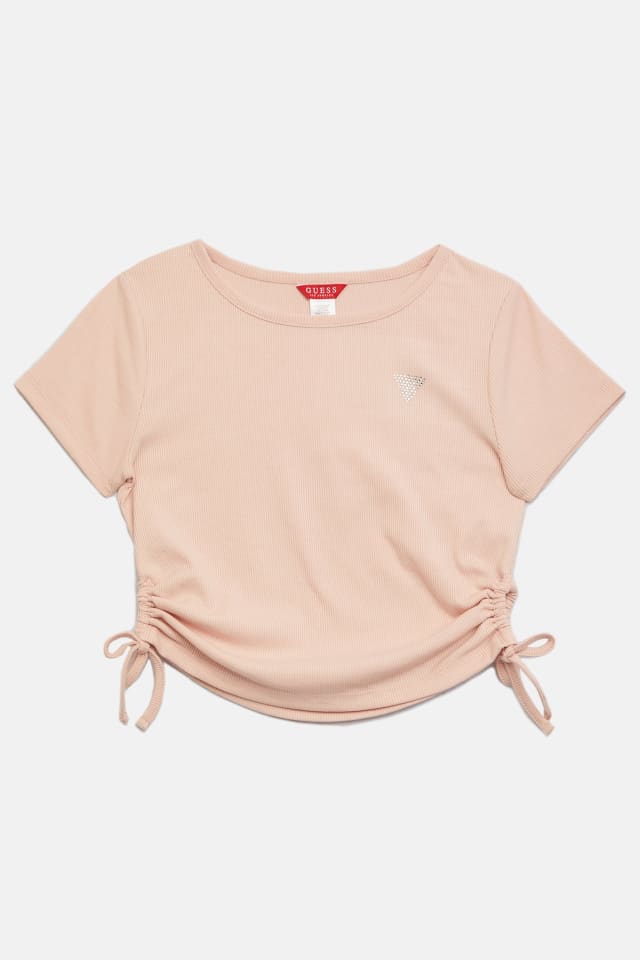 Tee-shirt &agrave; n&oelig;ud de c&ocirc;t&eacute; Serena (7-14)