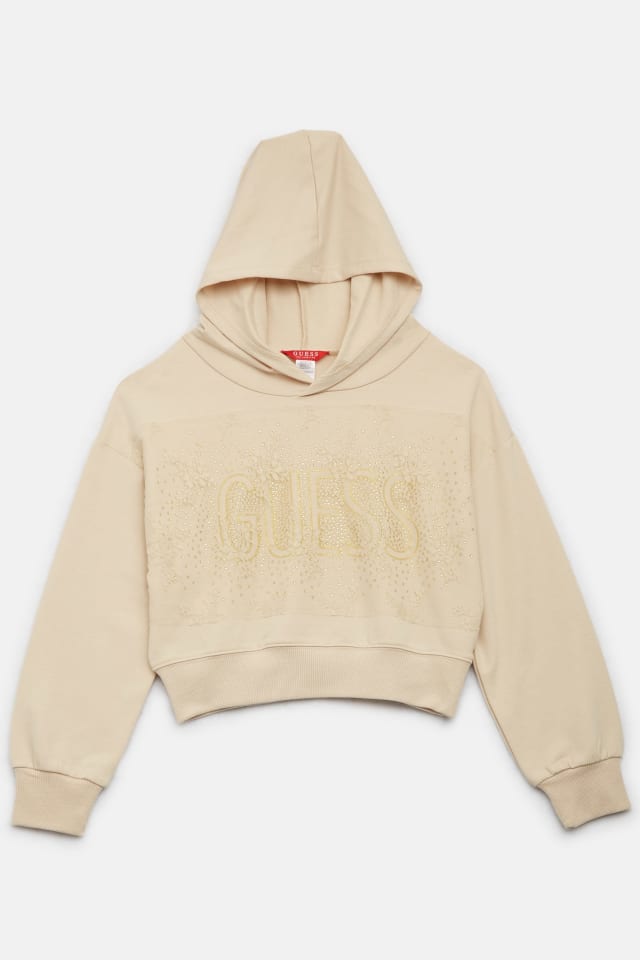 Truly Cropped Logo Hoodie (7-14)