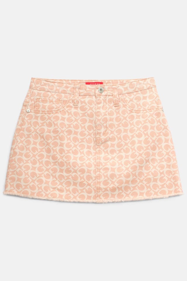 Venus Denim Logo Skirt (7-14)