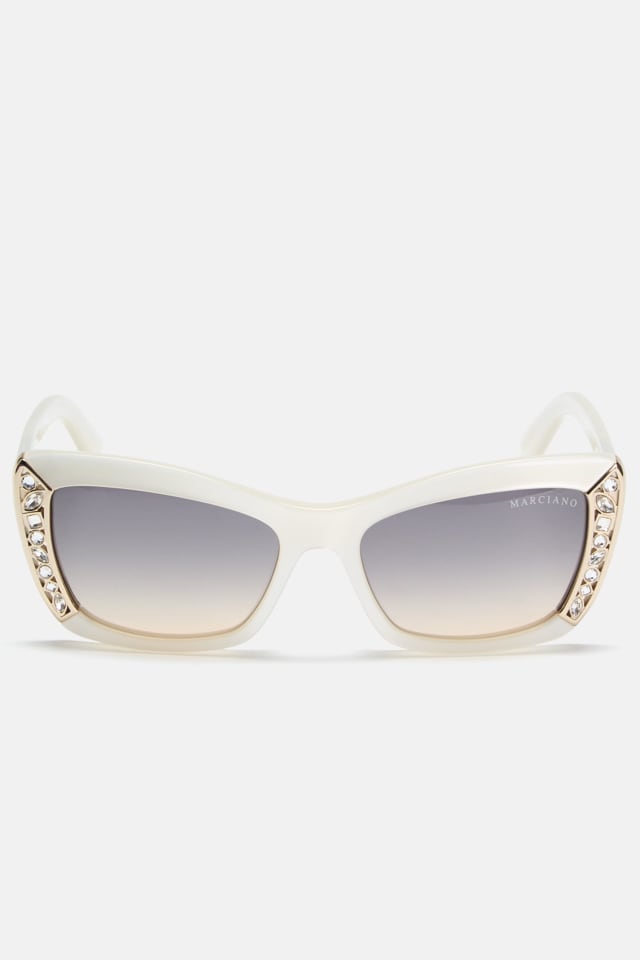 Marciano rectangular sunglasses