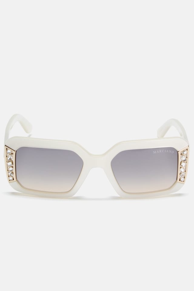 Marciano geometric sunglasses