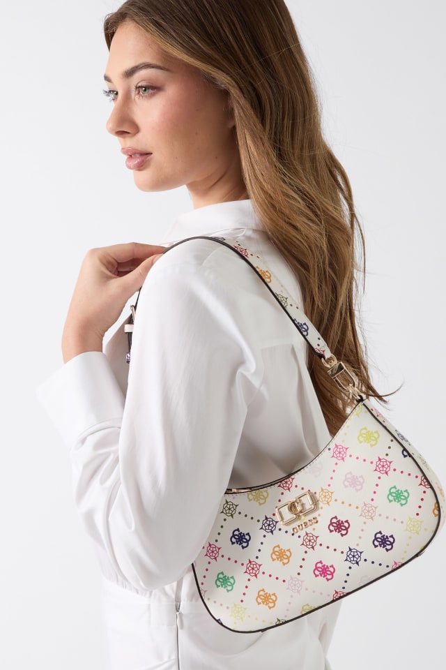 GUESS® Emelie Logo Shoulder Bag Women