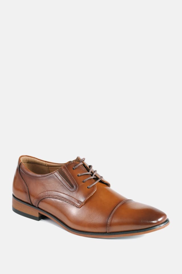 GUESS ブラウン ドレスシューズ 27cm GUESS® Sulai Faux-Leather Loafers