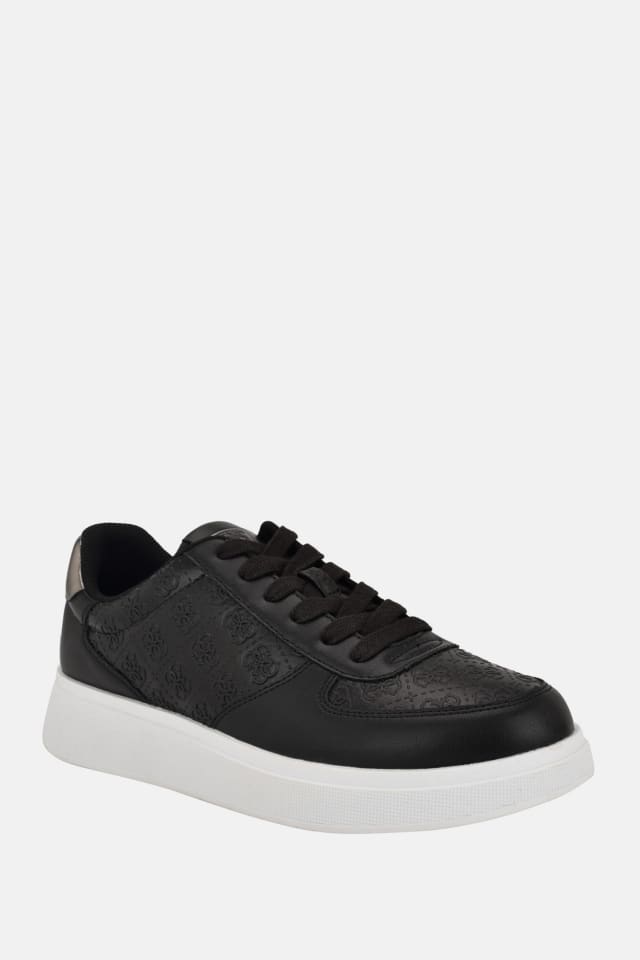 Wulfred Embossed Low-Top Sneakers