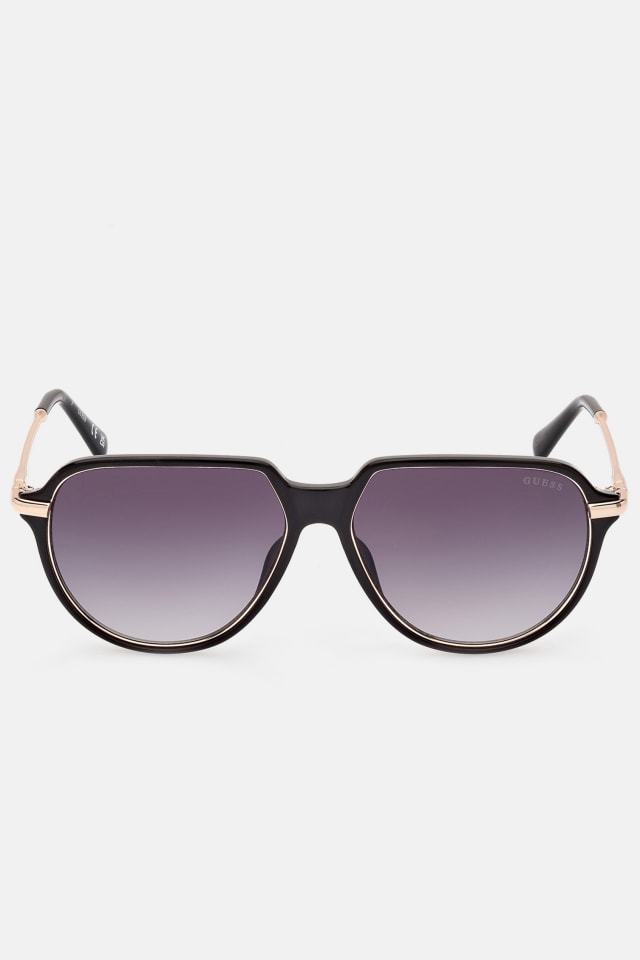 Plastic Aviator Sunglasses