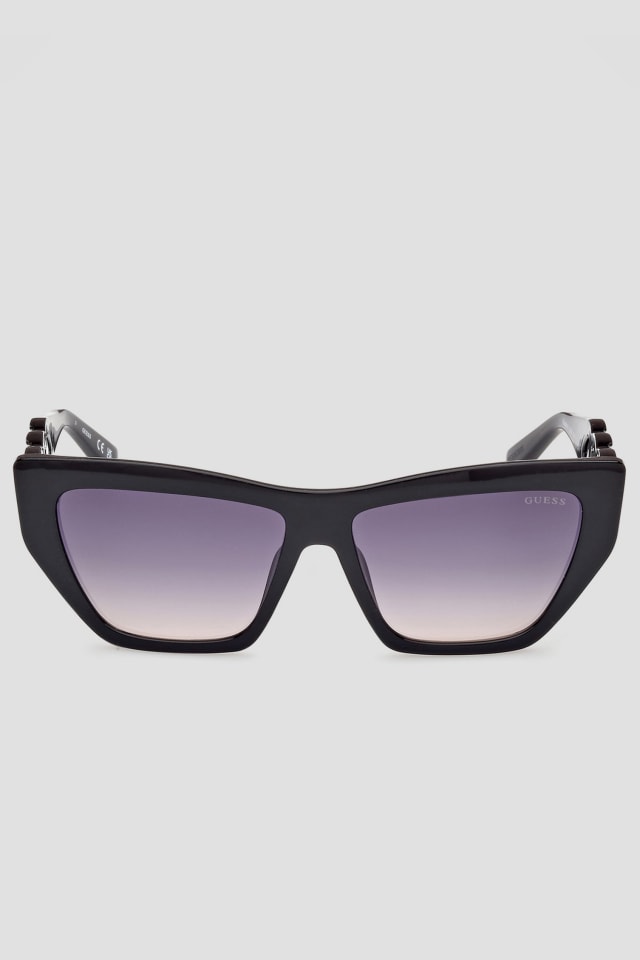 Cat-Eye Chain-Link Sunglasses
