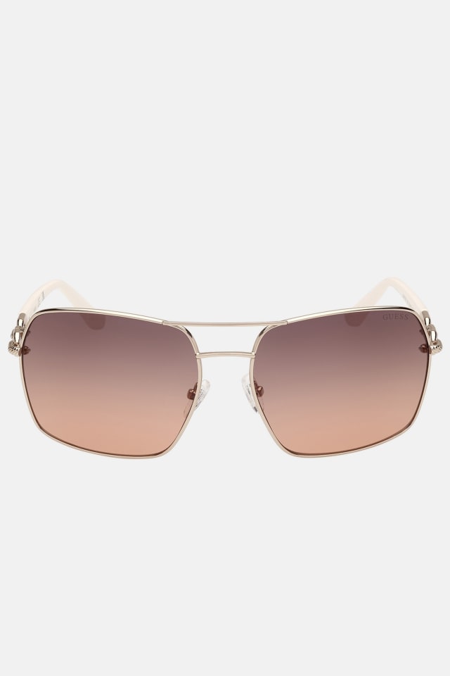 Square Metal Sunglasses