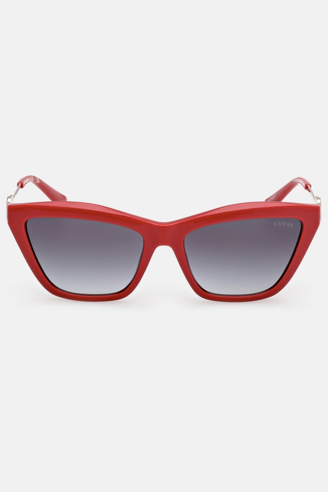 Cat-Eye Signature Plastic Sunglasses